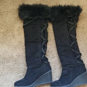 Black Tsll Boots